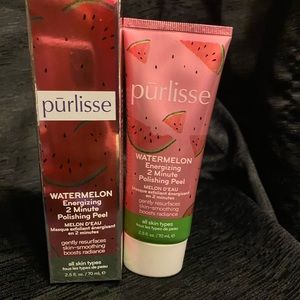 Purlisse watermelon energizing 2 minute polishing peel
